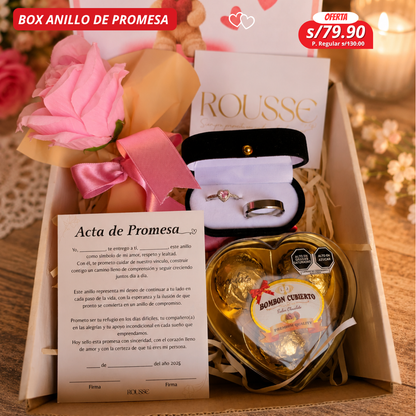 BOX ANILLO PROMESA